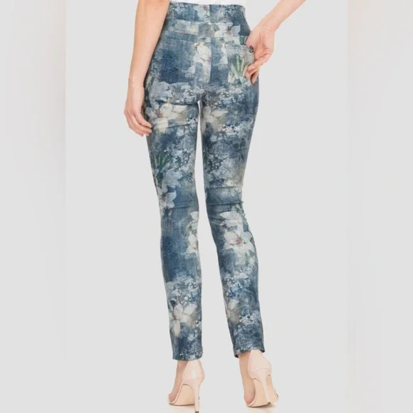 Joseph Ribkoff Floral Pant - Picture 3 of 9